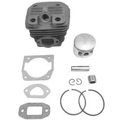 Fashion45.2mm motosserra cilindro pistão agulha gaiola kit junta para 4500 45cc 5200 52cc 5800 58cc gasolina motosserra peças de reposição