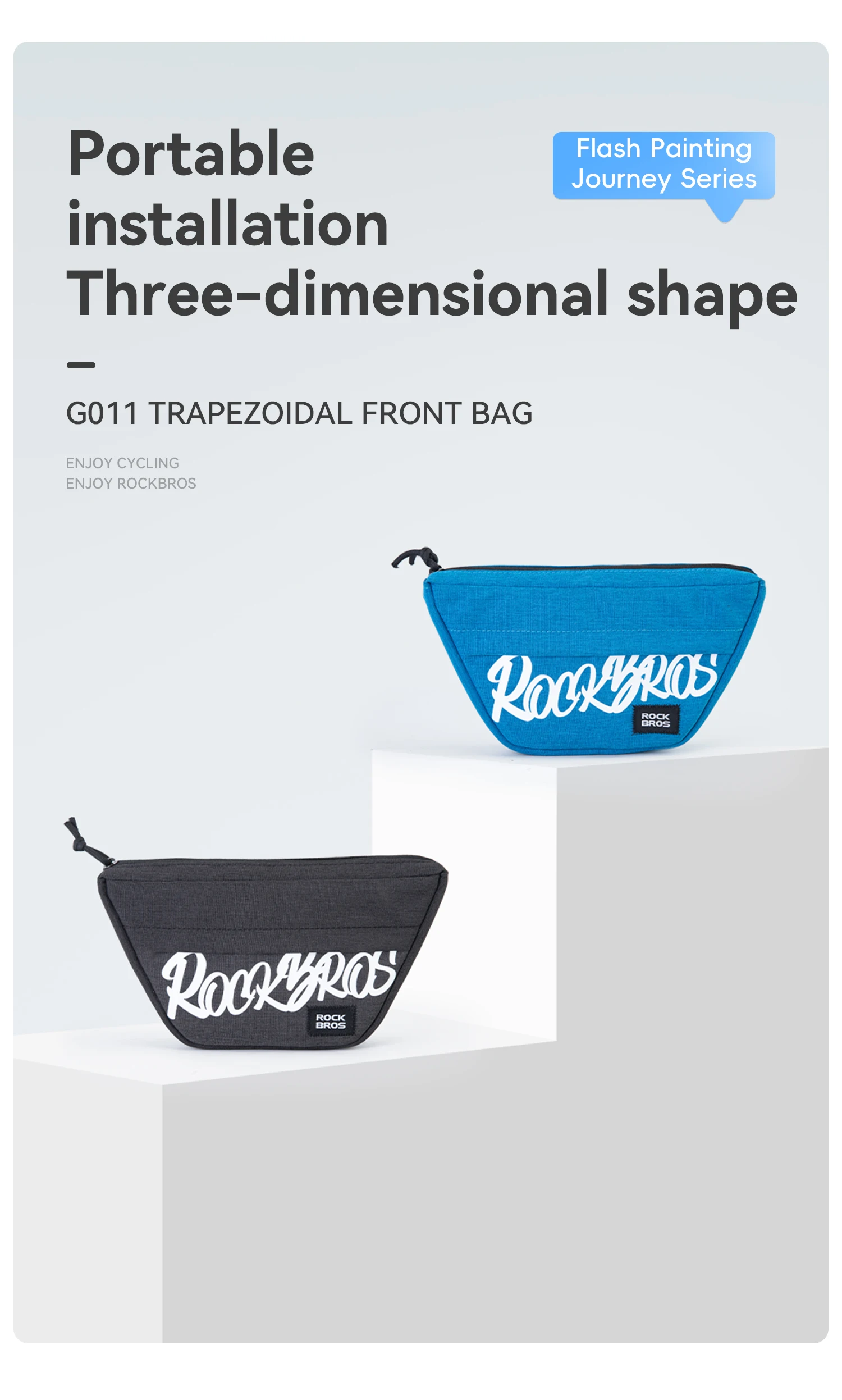 vordere Rohr-Fahrradtasche