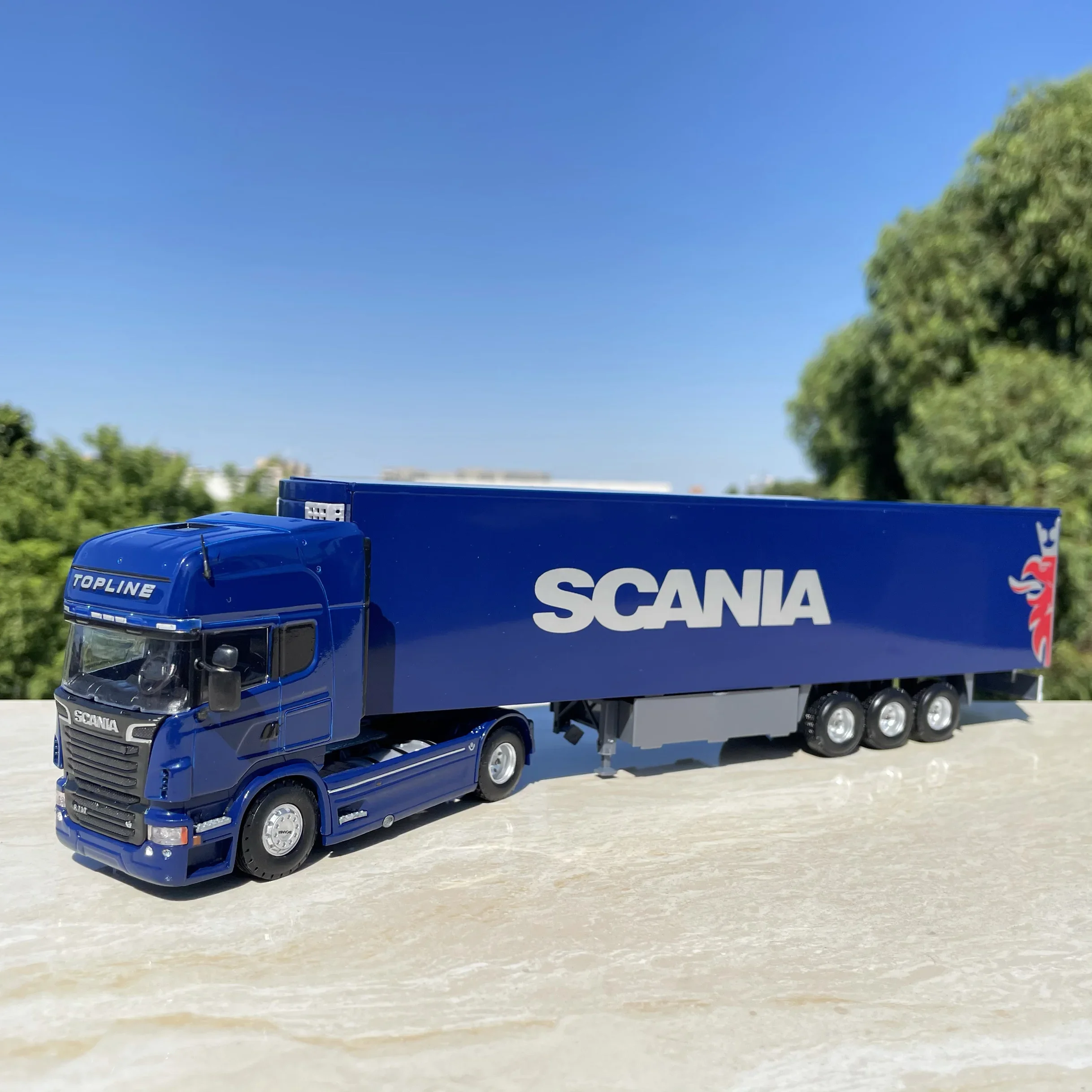 SCANIA トレーラー 1/50 1/50 Tractor/Truck Scania R Topline Patounas Tekno 76579