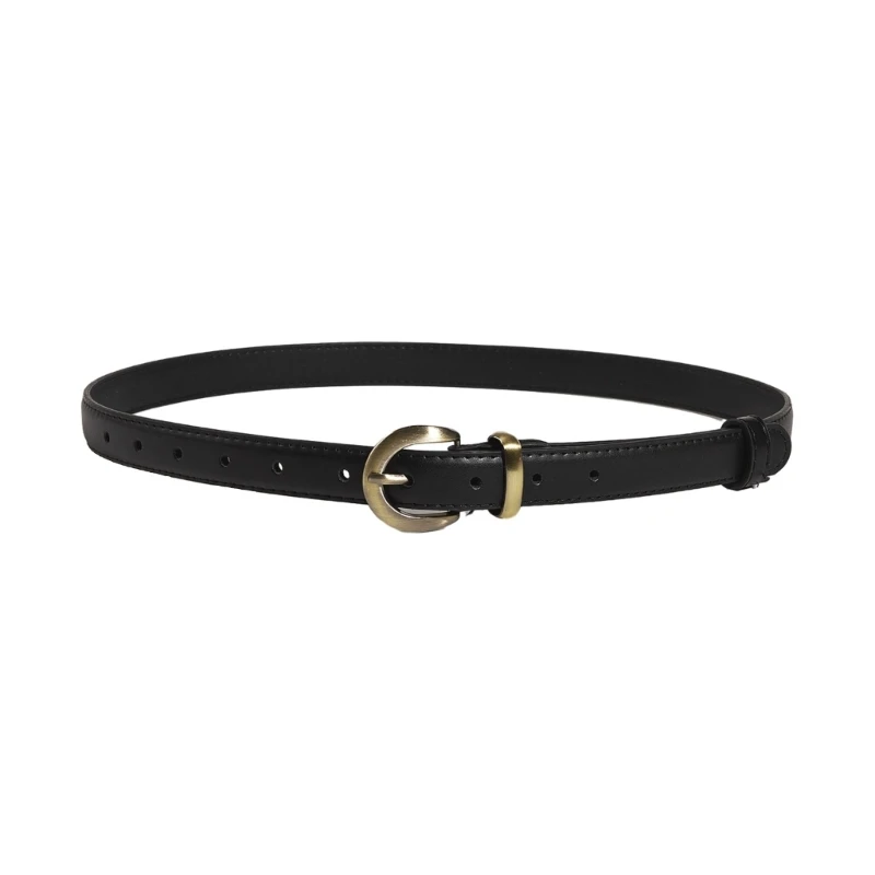 

PU Harajuku Waist Belt with Adjustable Pin Buckle for Women Jeans Skirt Decors