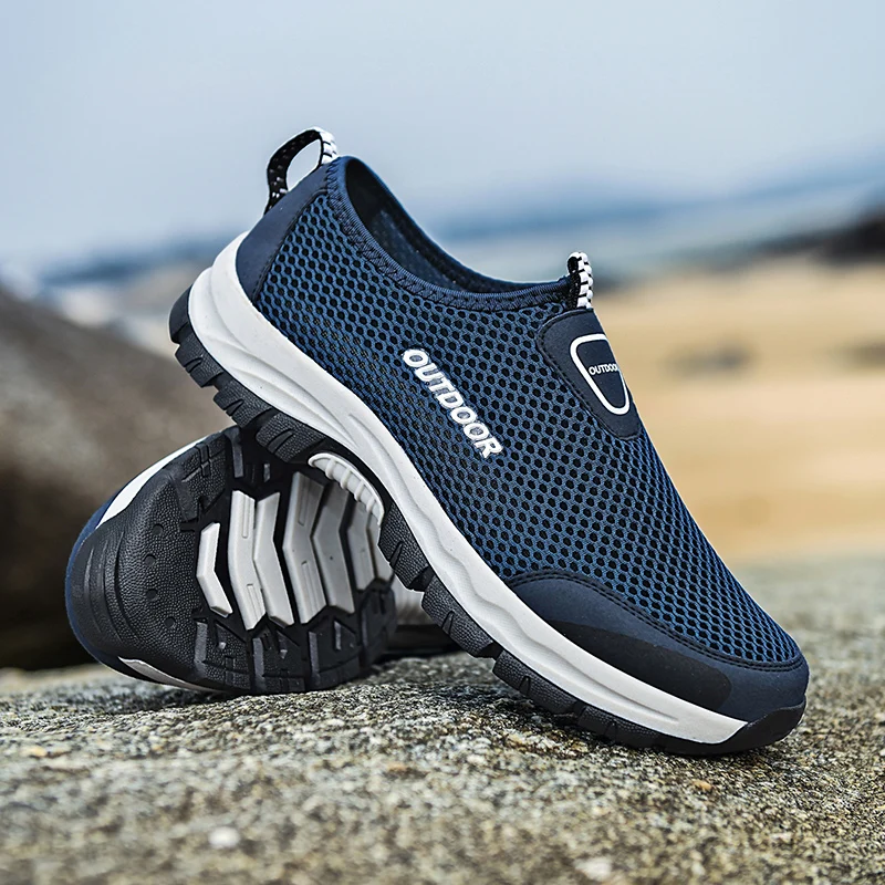 Men Casual Shoes Summer Outdoor Water Sneakers Trainers Non-slip Climbing Hiking Breathable