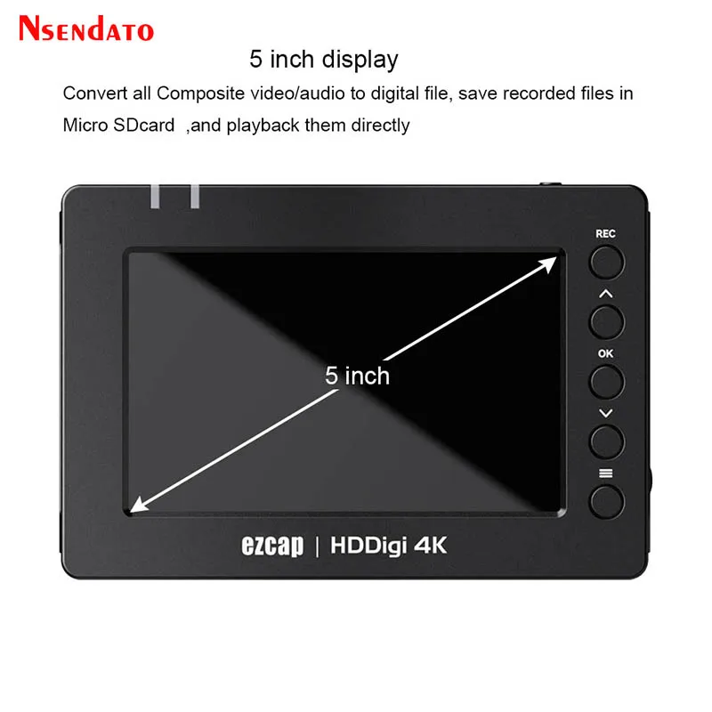 Ezcap278 HDDigi 4K HDMI USB Recorder Video Audio Game