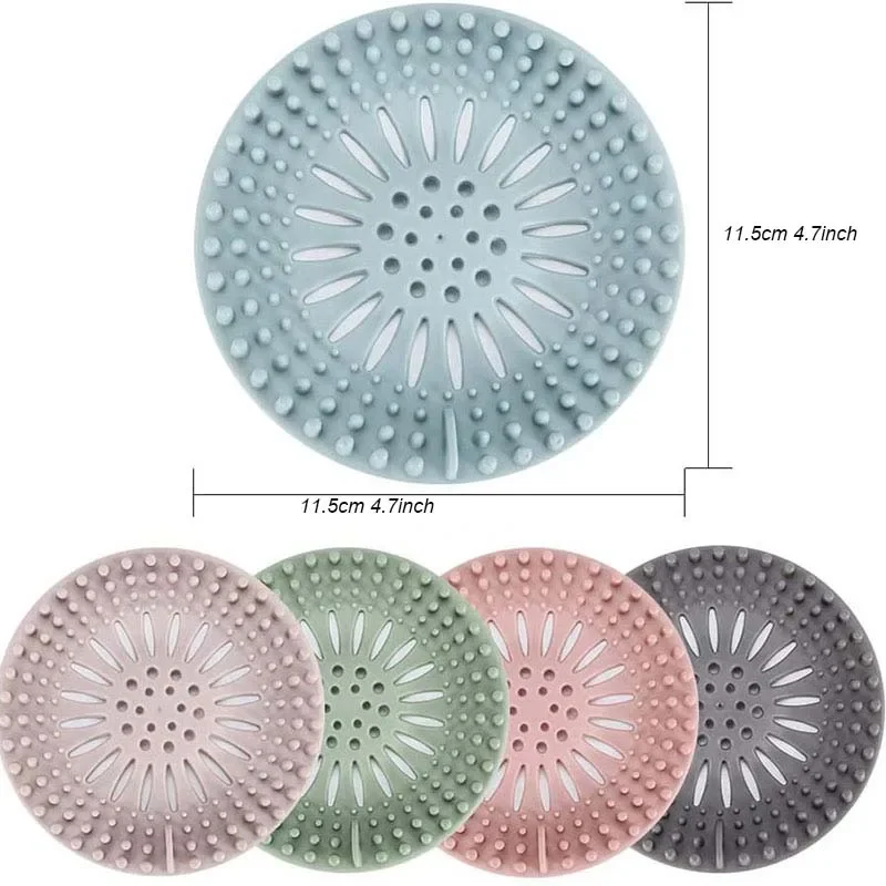 Sink Strainer 1Pc Sink Strainer Bathroom Sewer Filter Floor Drain Drain Hair Catcher Bath Shower Stopper Plug Anti Blocking Bathroom Products