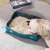 Folding Cat Litter Box Portable Waterproof Oxford Cloth Cat Litter Box Cat Toilet Cleaning Basin Supplies Pet Toilet 2