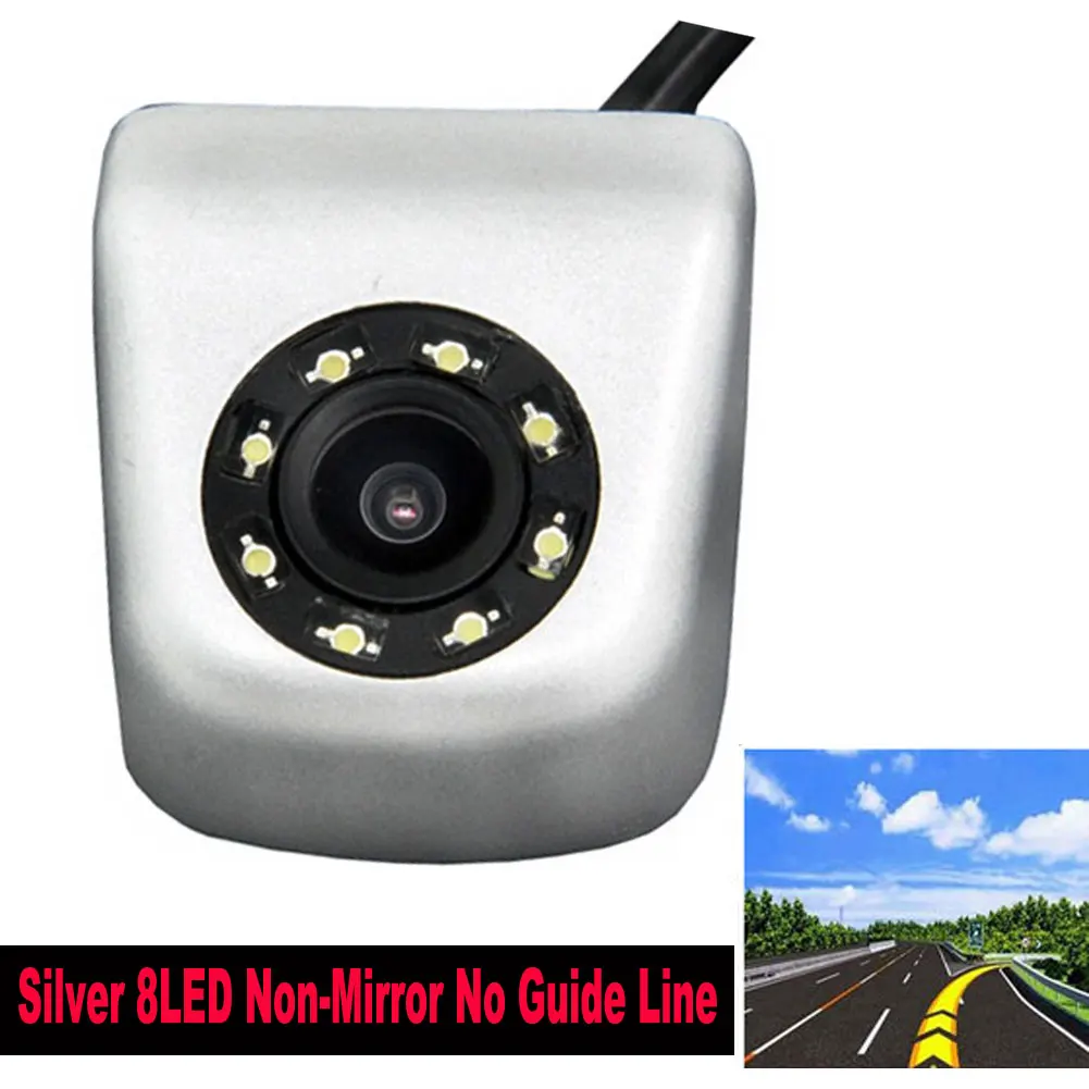 Factory CCD ccd Rearview Waterproof night 170 degree Wide Angle Luxur Car Rear View Camera Reversing Backup Camera 8LED 360 degree camera for car Vehicle Cameras