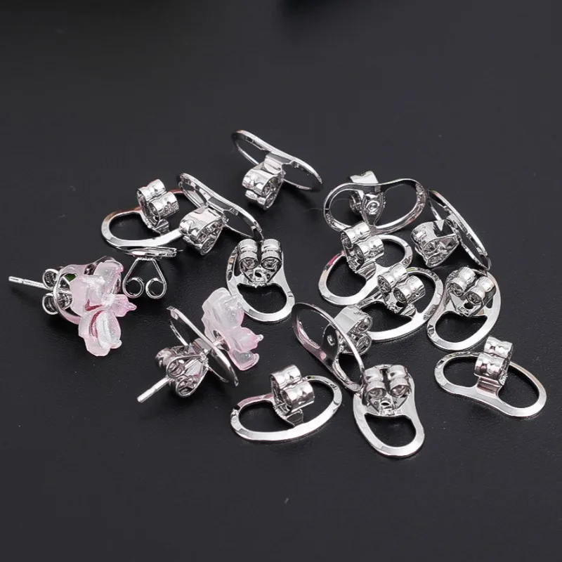 DIY Ear Stud Support Ear Blockage Fixed Earring Lifter Anti Sagging Earrings Supporter Puller Prevent Falling Jewelry Components