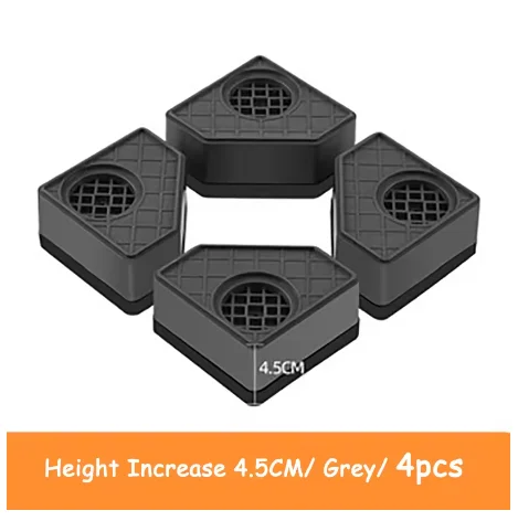 4 قطعة منصات قدم مكافحة الاهتزاز غسالة صدمة وسادة...