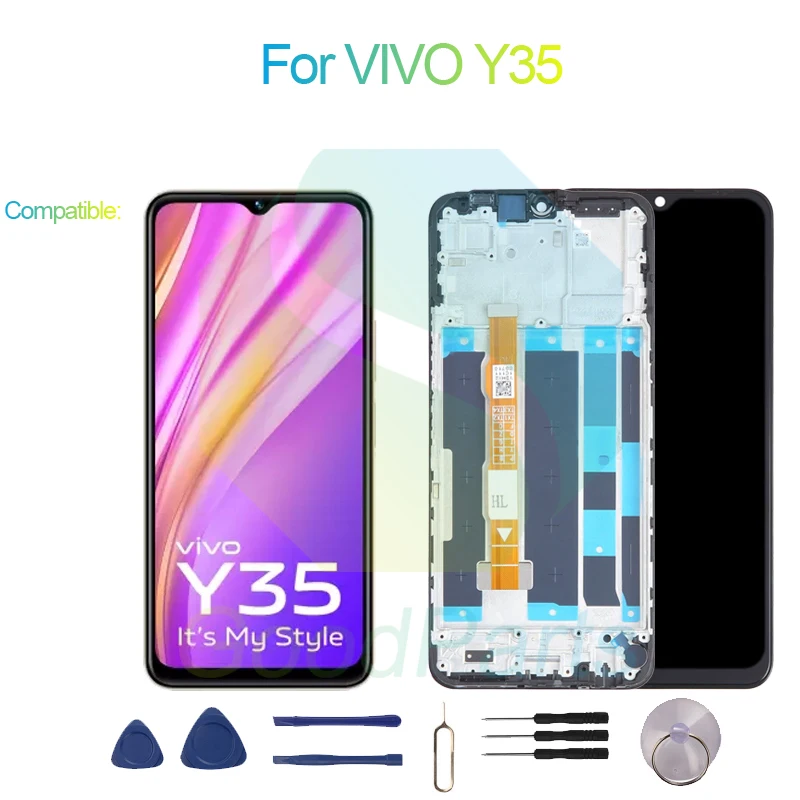 

Сменный сенсорный ЖК-экран 2408*1080 для VIVO Y35 4G