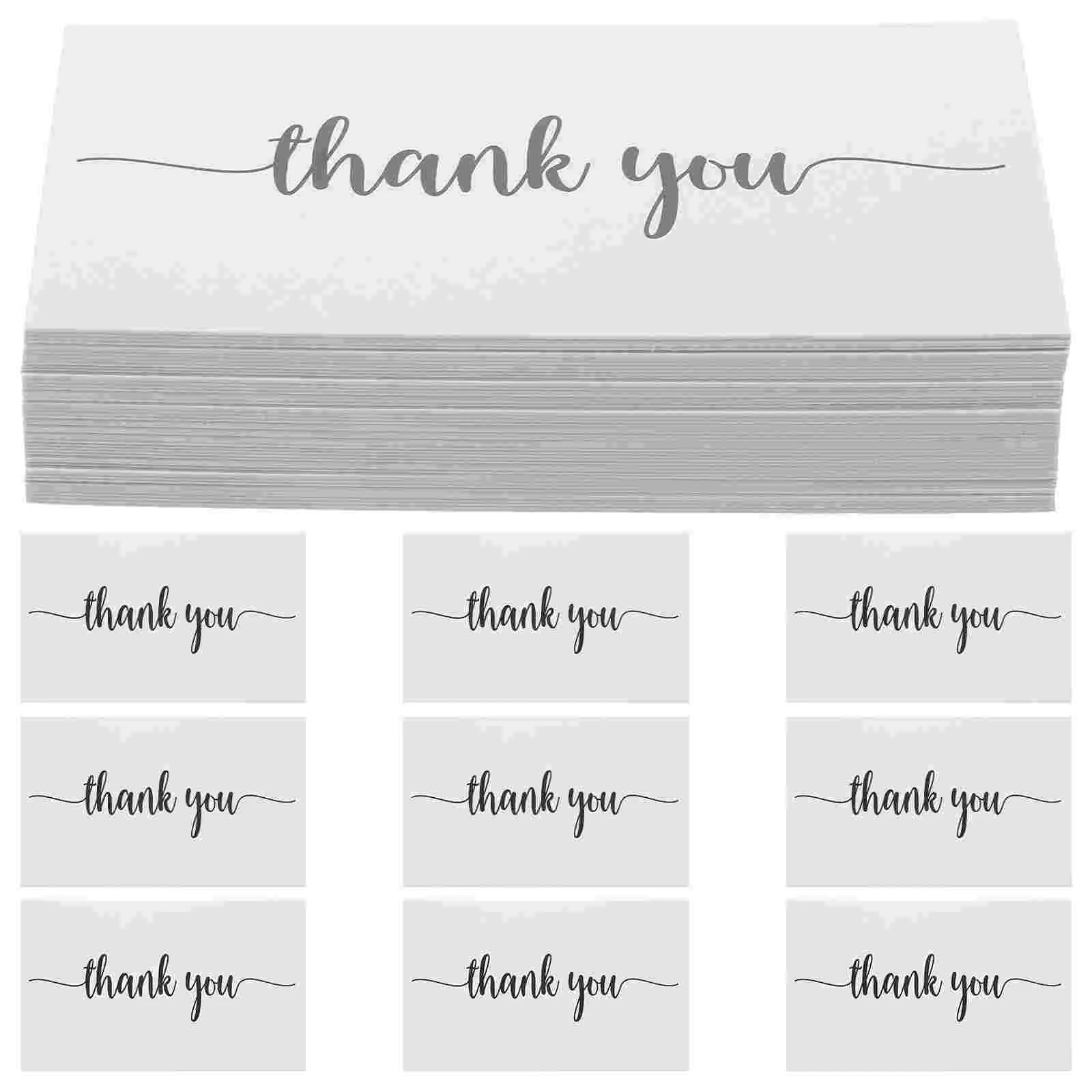 

Thank You Cards Elegant Paper Thank Cards For Delivery Shop Gift DIY Crafts Decoration For Supporting Business