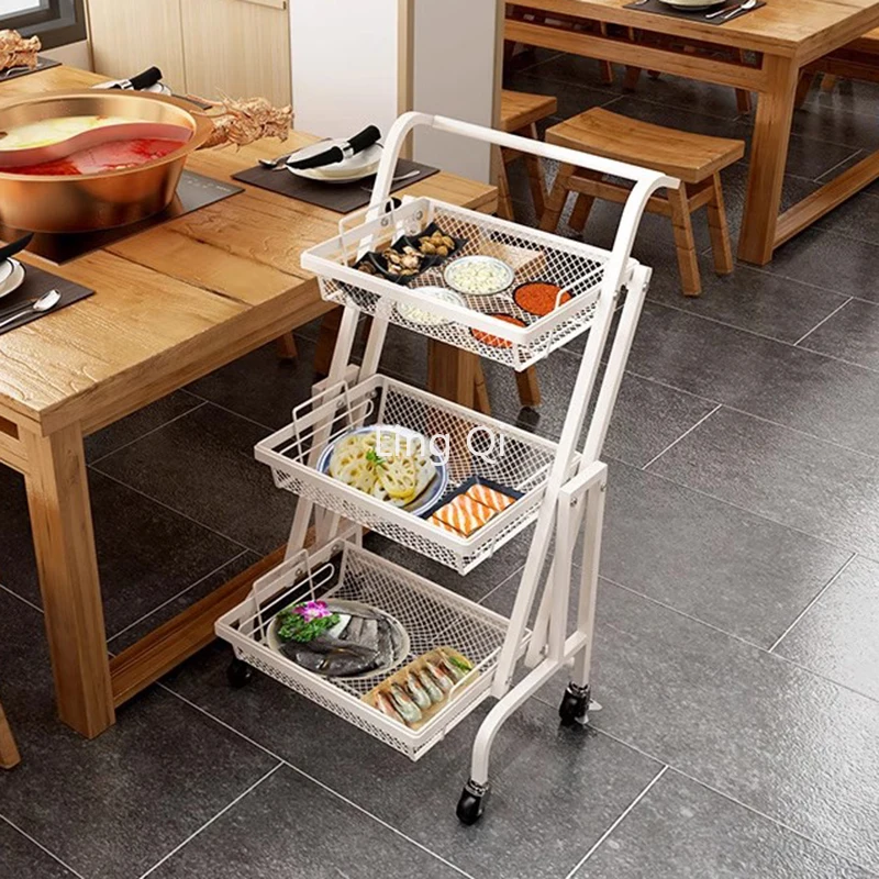 

Simple Mobile Wheel Trolleys Metal Steel Free Shipping Waterproof Cart Entryway Apartmen Werkzeugwagen Living Room Furniture