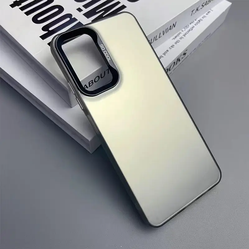Luxury Metallic Aurora Skin Matte Phone Case Cover
