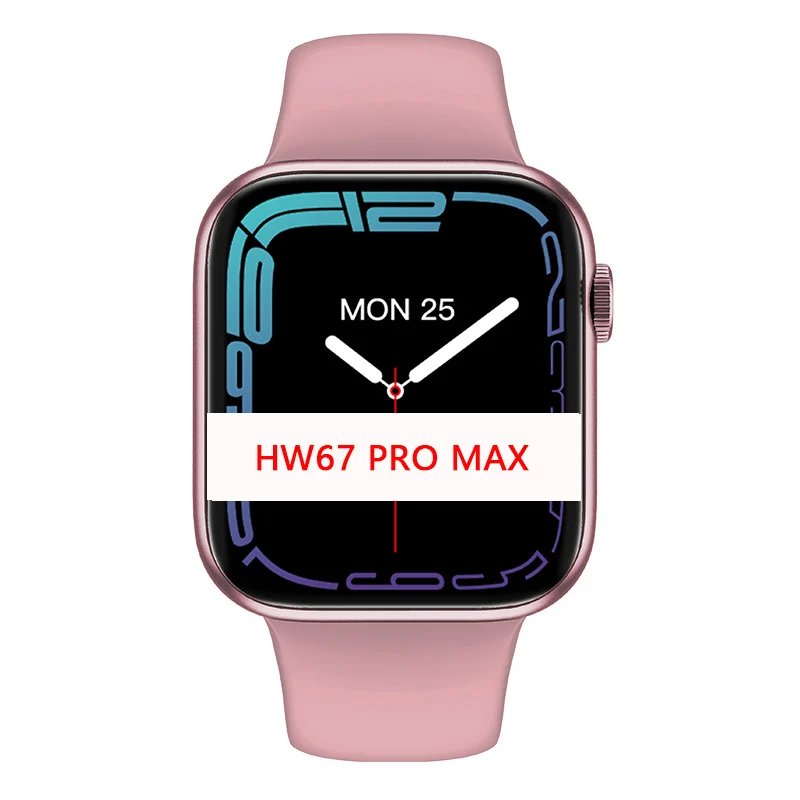 2022 HW67 Pro max Smart Watch Men 1.9 inch NFC Voice Assistant Payment Bluetooth-Call Smartwatch Women PK iwo W27 PRO HW57 