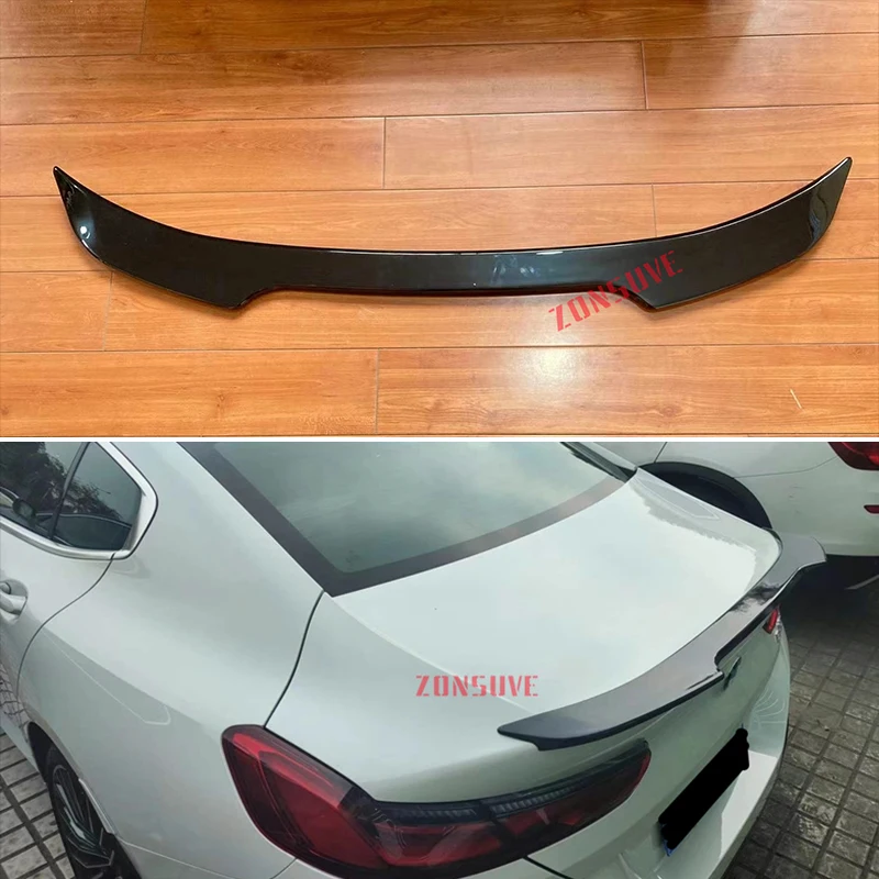 Per Bmw Serie 8 G16 Gran Coupe Sedan Spoiler A 4 Porte M4 Style Abs Plastica Posteriore Tronco Ala Body Kit Accessori