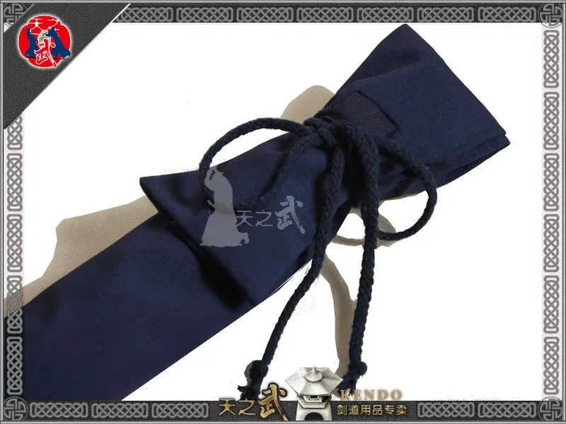 Japanese Style Bamboo Sword Wooden Knife Bag Aikido Iaido Kendo Supplies Carry Bag with Strap Hold 1 Sword Cotton Canvas