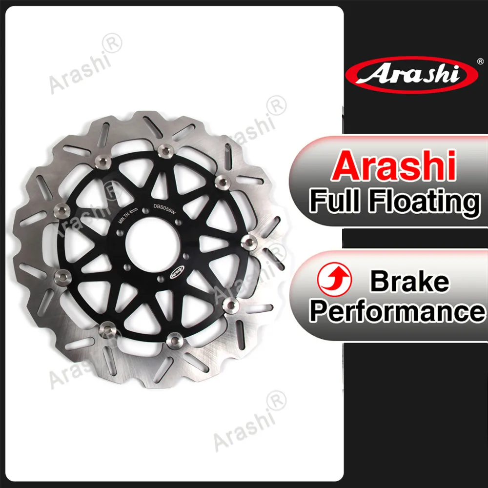 

Arashi 1PCS Motorcycle CNC Floating Front Brake Disk Disc Rotors For BMW G 650 X Moto 2007 2008 2009 G650X Moto G650-X 07-09 New