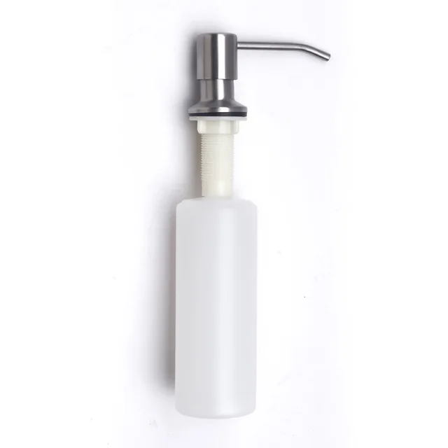 เครื่องจ่ายสบู่เหลวสำหรับอ่างล้างจาน สแตนเลส หัวปั๊มสแตนเลส เครื่องจ่ายสบู่เหลวสำหรับอ่างล้างจาน 1