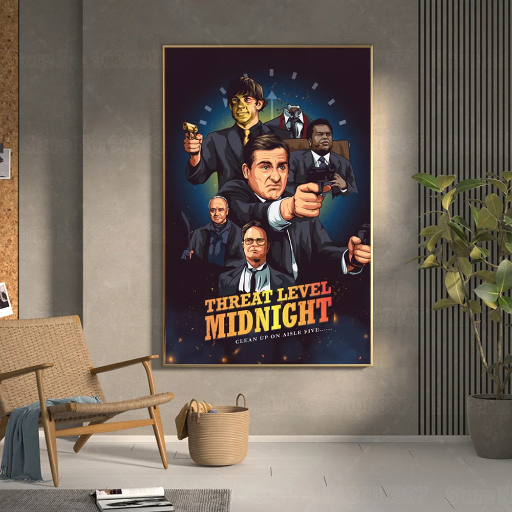 Постер с Майклом Скотт Tv Show фильм рисунок на холсте Wall Art Decor |