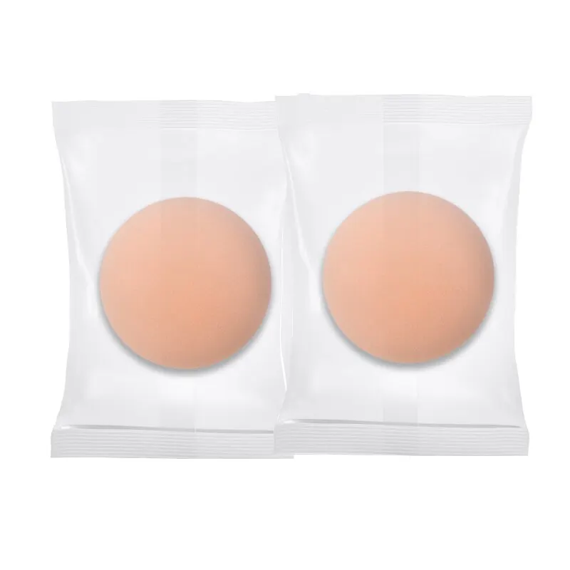 Powder Puff 2pcs Pink Cotton Candy Air Cushion Powder Puff For Both Dry And Wet Use