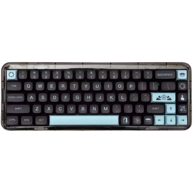 Gmk Kat Combinação Teclas Pbt Dye Sublimação Xda Perfil Keycap r1 1.75u 2u Novidades 132 Teclas por Conjunto - Imagem 3