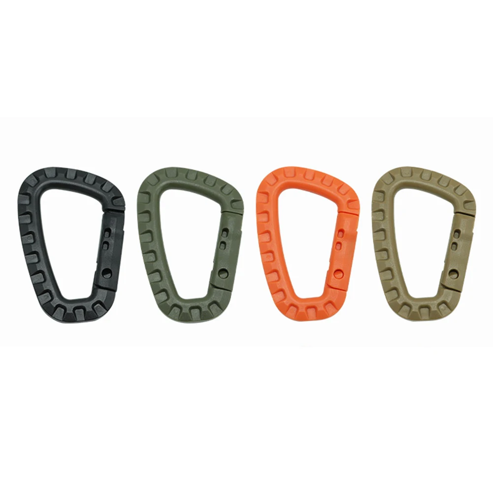 

Closures Carabiner Buckle Climbing Buckle 5pcs Black Climbing Bags D-Shape Backpack Khaki Green Orange