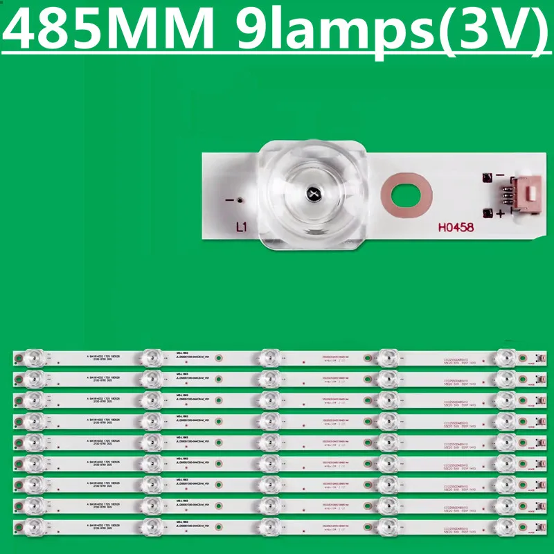 10Kit Led Strip Muslimex 55 E20 5 X9 5 S1P Per Baird Muslimexlimatexmuslimed55Ua8100 Muslimyk55S