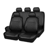 Universal Car Seat Cover Set Leather 5