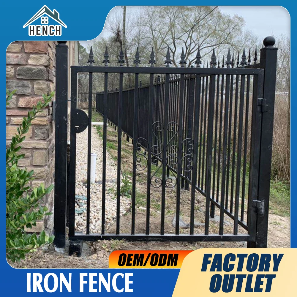 Aluminum Steel Wrought Iron Fence Design - AliExpress, image size:1000x1000