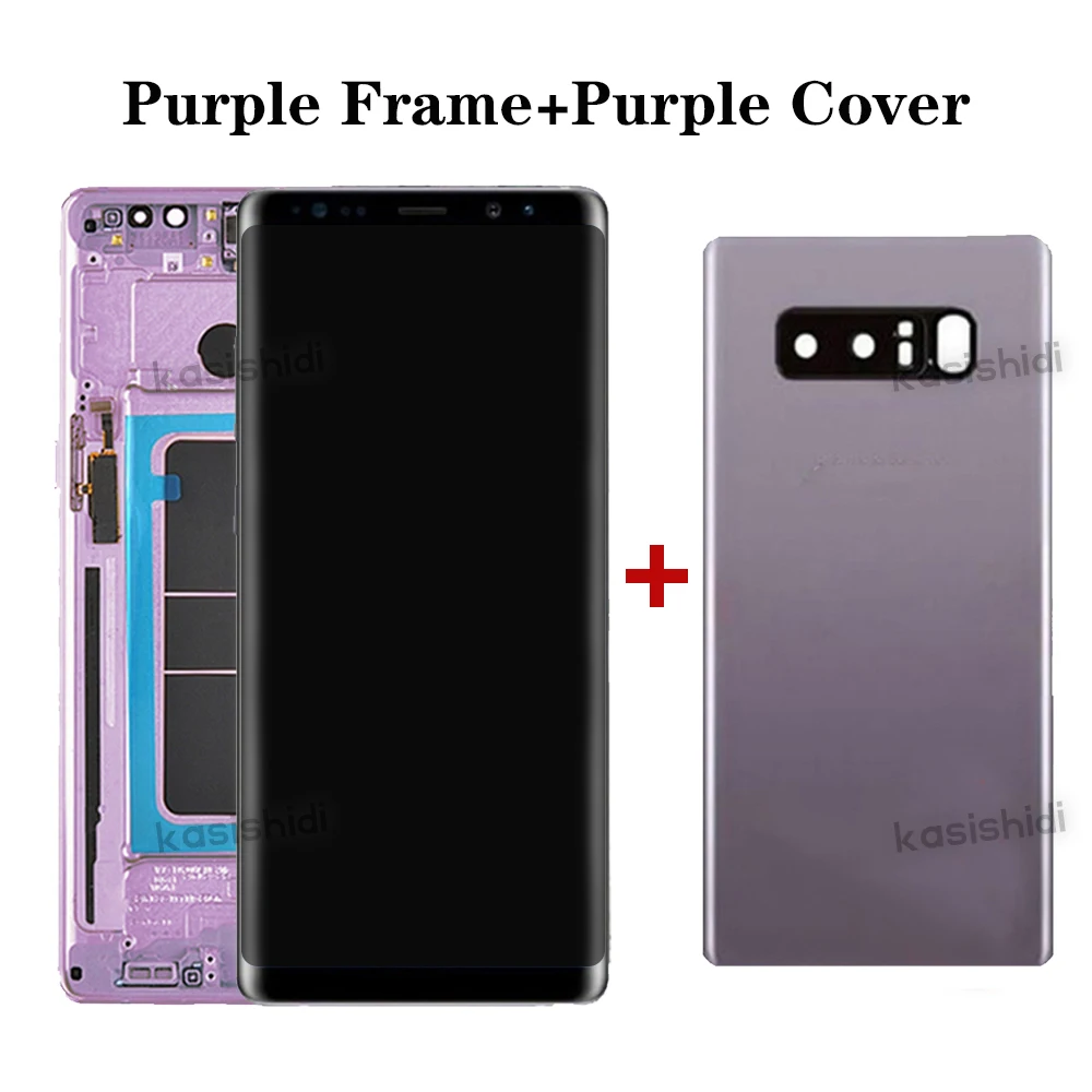 Ｚ  Ʈ 8 N950F ÷ Ʈ 8 SM-N950A N950U   OLED, LCD ġ ũ ǰ, ׽Ʈ Ϸ, 6.3 ġ, ǰ LCD 100%