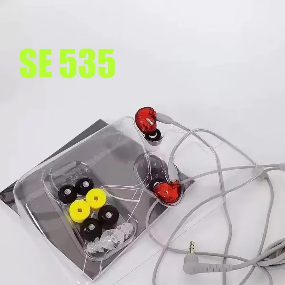 오리지널 AONIC SE535 이어폰 마이크 티타늄 진동 코일 고품질 HIFI 음악 경험