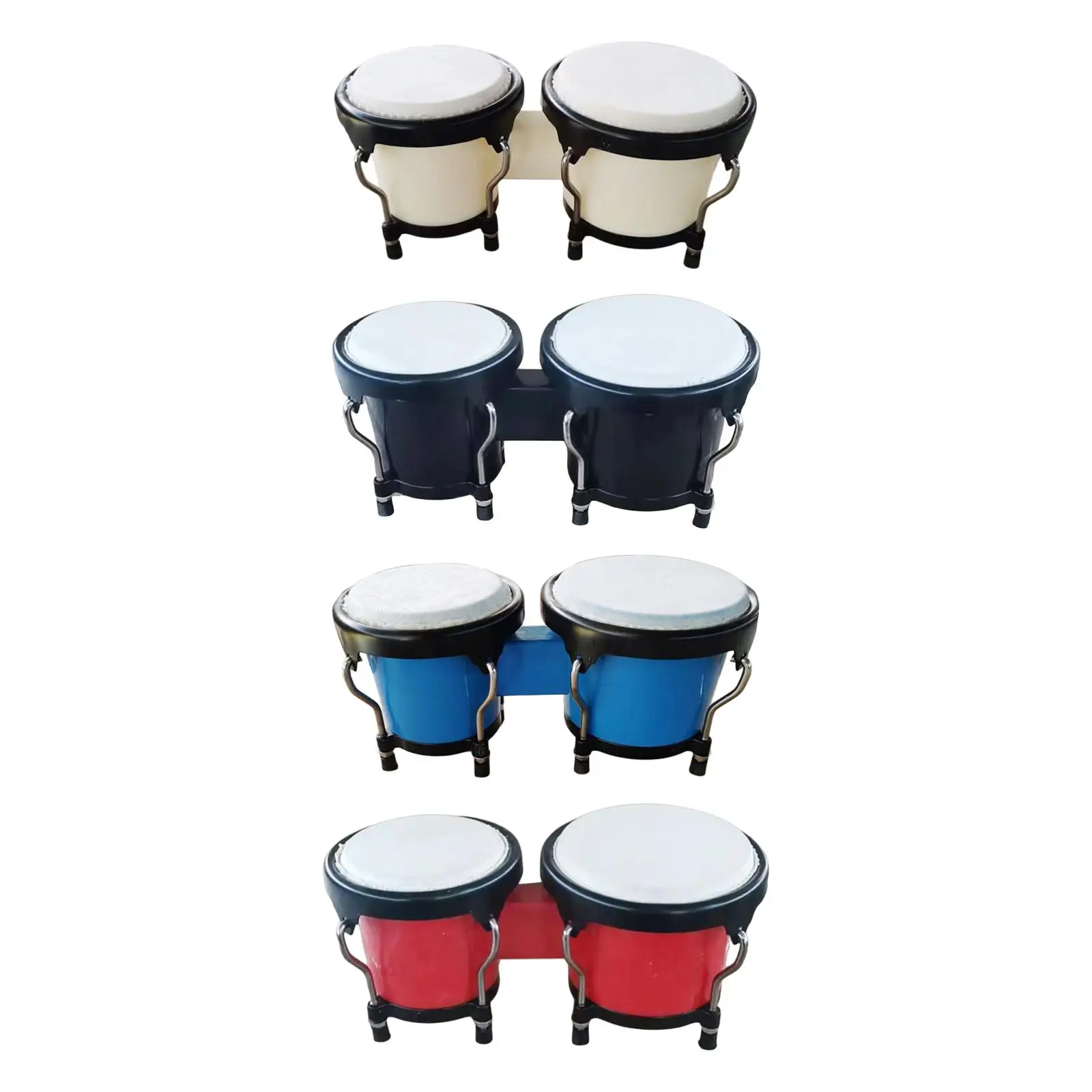 Drum Early Educational Tunable Percussion Instruments Bongo Drum Set Tamburo A Mano Africano Per Regali Di Festa Ragazzi Ragazze Bambini
