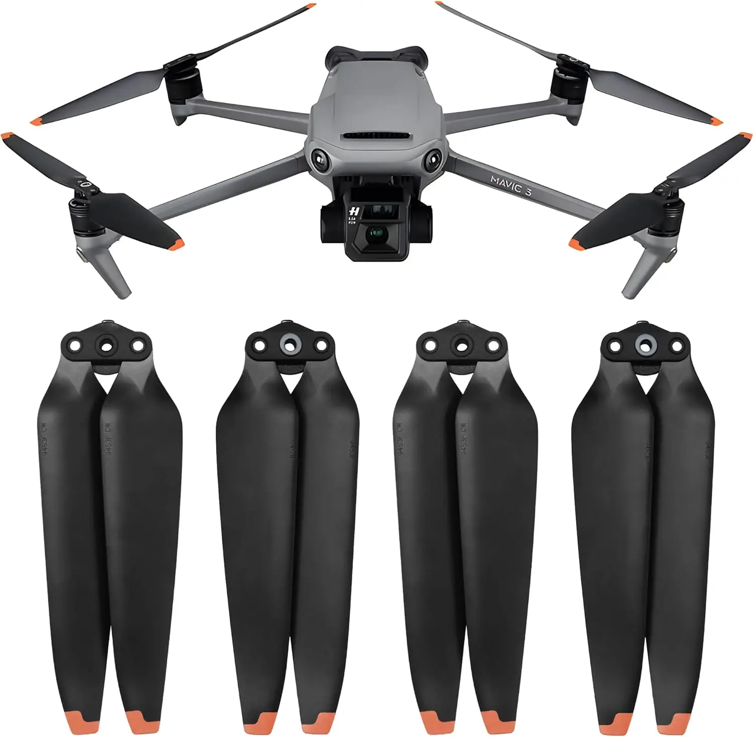 2/4Pairs Propellers Blades Original New Quick-Release Low Noise Quick Release Props For DJI Mavic 3/3 Pro/3 Classic/Cine drone propeller drone propellers drone propeller blades propeller replacement parts