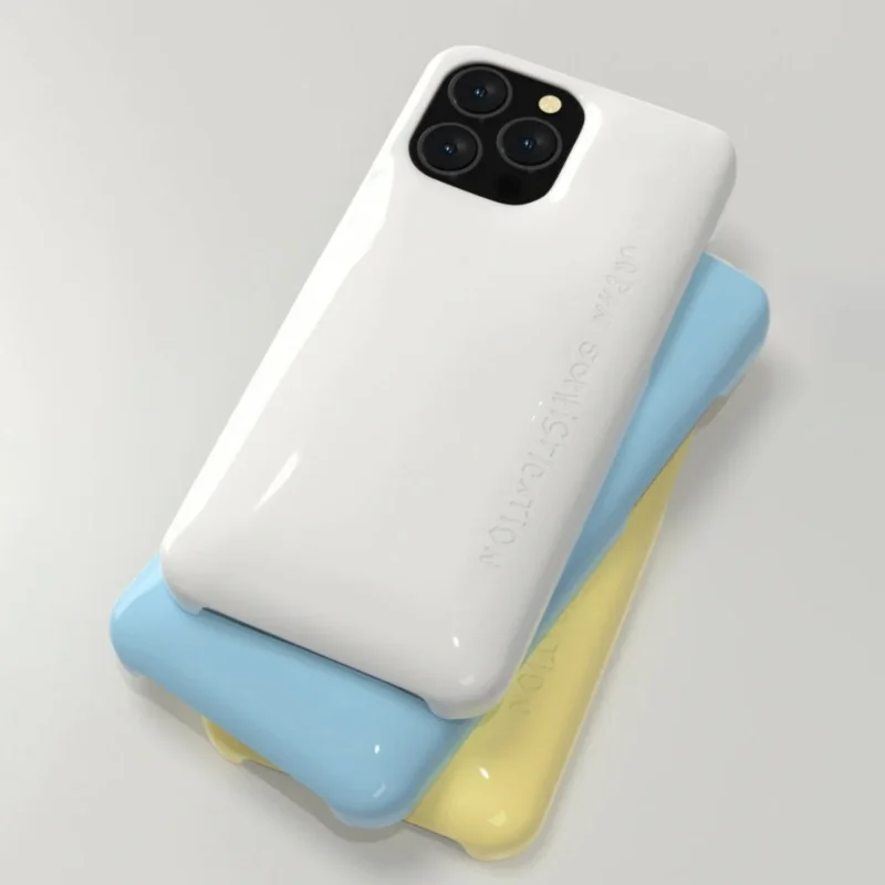 INS الكورية لون الحلوى الصابون رسالة لامعة جراب ها...