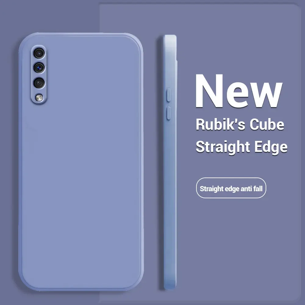 Shockproof Silicone Phone Case with Camera Protector for Samsung Galaxy A50/A50s