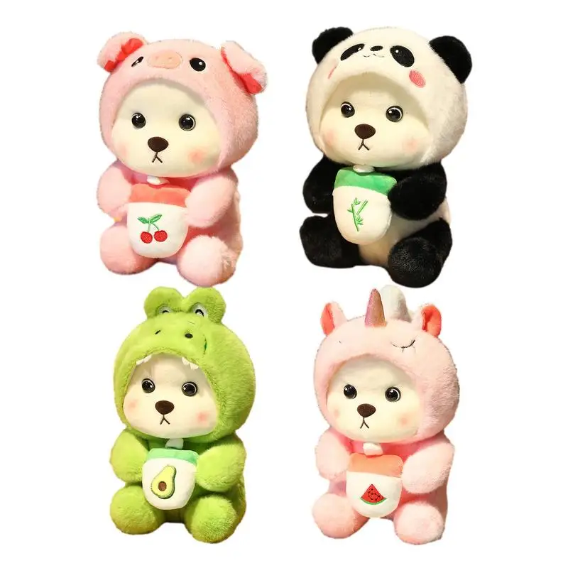 

Милый медведь, набивное животное, Huggable, сенсорная плюшевая подушка, медведь, игрушка, плюшевая кукла, подарки для детей, девочек, мальчиков, взрослых, набивное животное