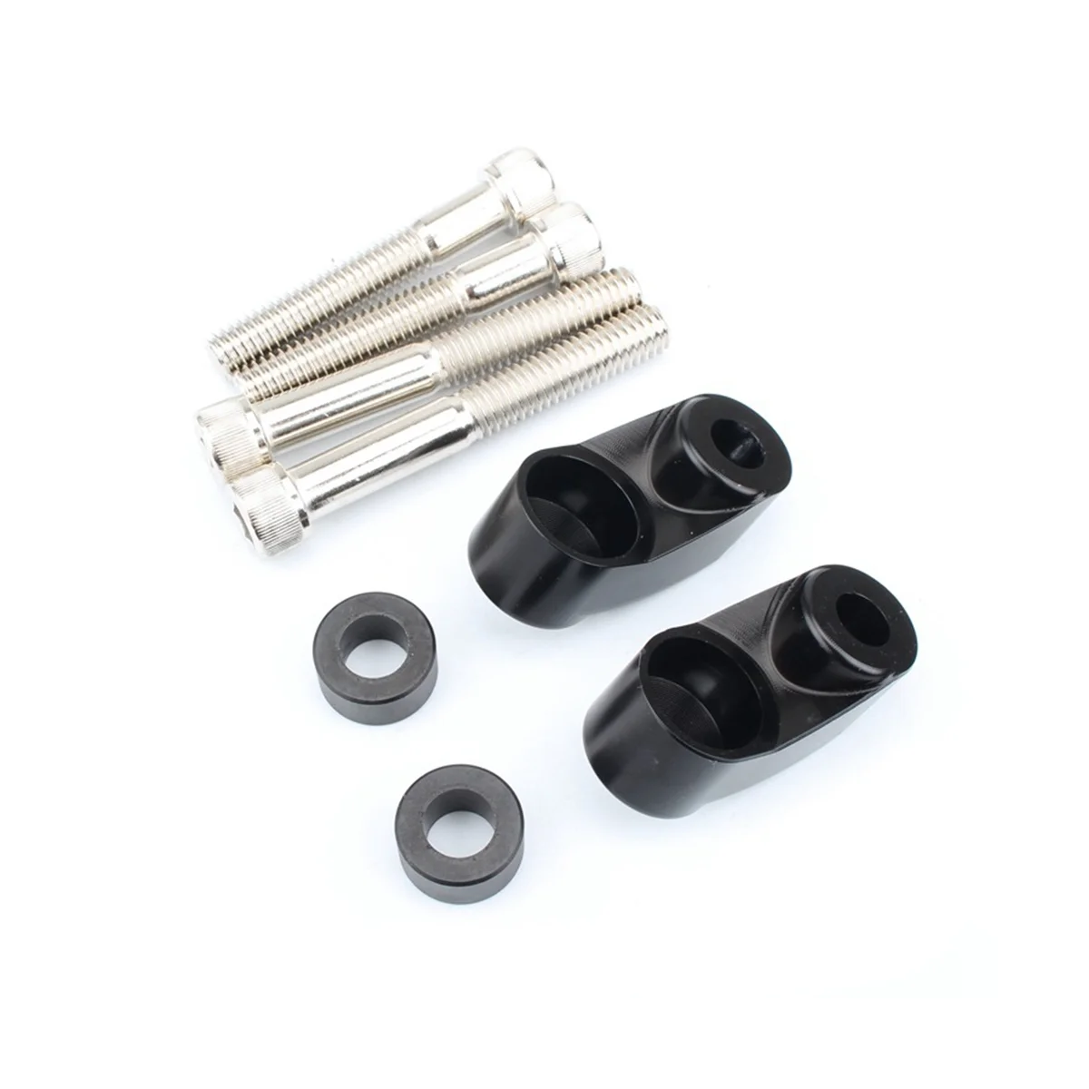 

Мотоциклетный сигнал поворота, Семейный комплект для перемещения, передний индикатор, Монтажный кронштейн для Harley Dyna FXR Sportster (черный)