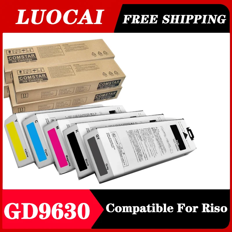 

Совместимый Чернильный Картридж для струйного принтера Ricoh Comcolor GD9630 GD9631 GD7330 S-7280/7281/7282/7283/7284UA (5 цветов оптинального цвета)