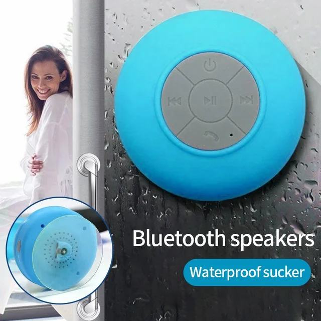 Bathroom Waterproof Wireless Bluetooth Speaker: Enjoy Music Anywhere