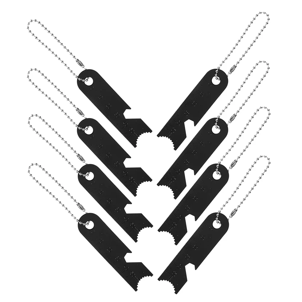 

8 Pcs Survival Tools Outdoor Flint Scraper Steel Camping Rod Fire Lighters Multifunction Scrapers Starting