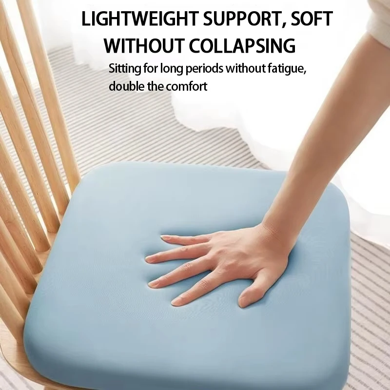 �� Cool Ice Silk Milk Fiber Rebound Cushion Atmungsaktives Anti-Ermüdungs-Sitzpolster für Büro/Auto/Stuhl – Detail 4