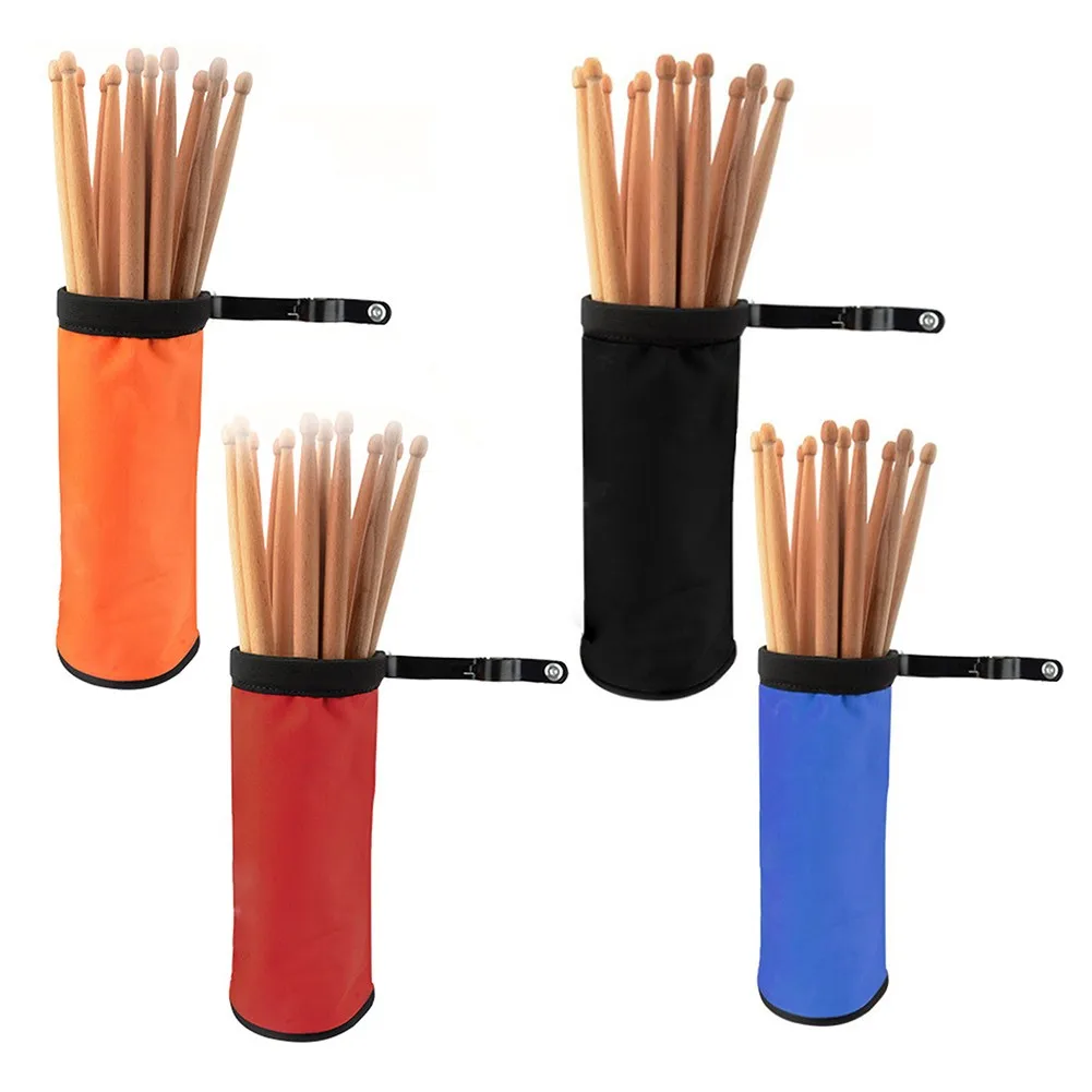 

Waterproof Adjustable Drumstick Bag Drum Stick Holder With Clamp For Drumsticks For 8 Pairs Of Standard Drum Sticks Parts