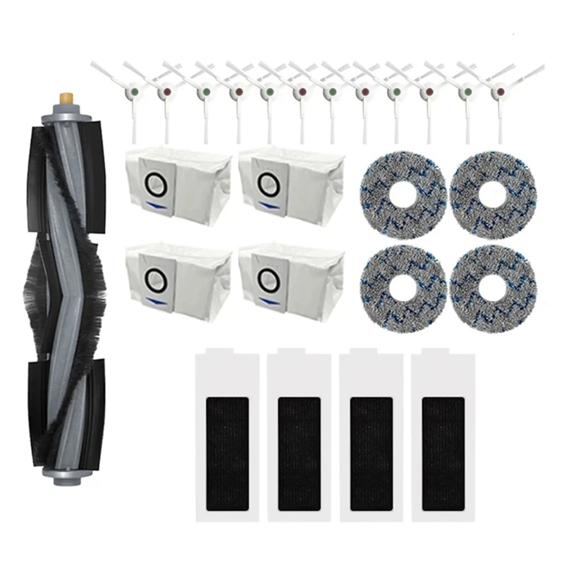 Per Ecovacs Deebot T20 Omni / T20 / T20 Max / T20 Pro Accessori Robot Aspirapolvere Parti Sacchetto Della Polvere Pennello Panno Mop
