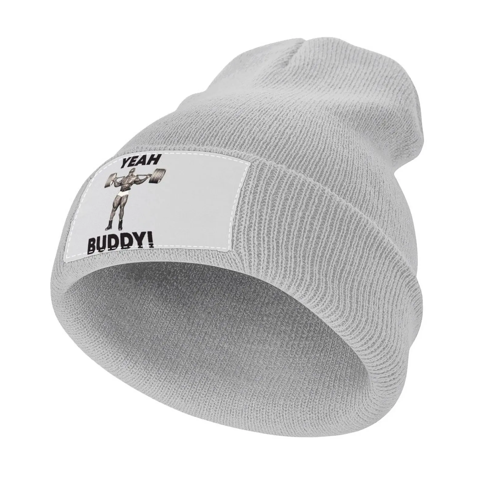

Yeah buddy Ronnie Coleman Knitted Hat Fluffy Hat Christmas Hats Brand Man Caps Women's Cap Men's