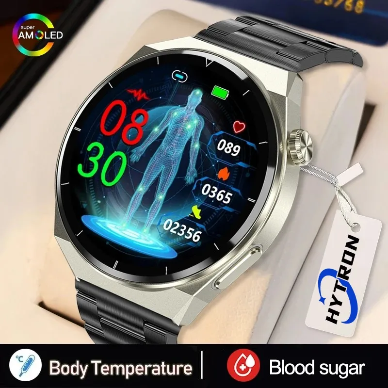 

2023 New ECG+PPG Smart Watch Men Sangao Laser Health Heart Rate Blood Pressure Fitness Sports Watches IP68 Waterproof Smartwatch