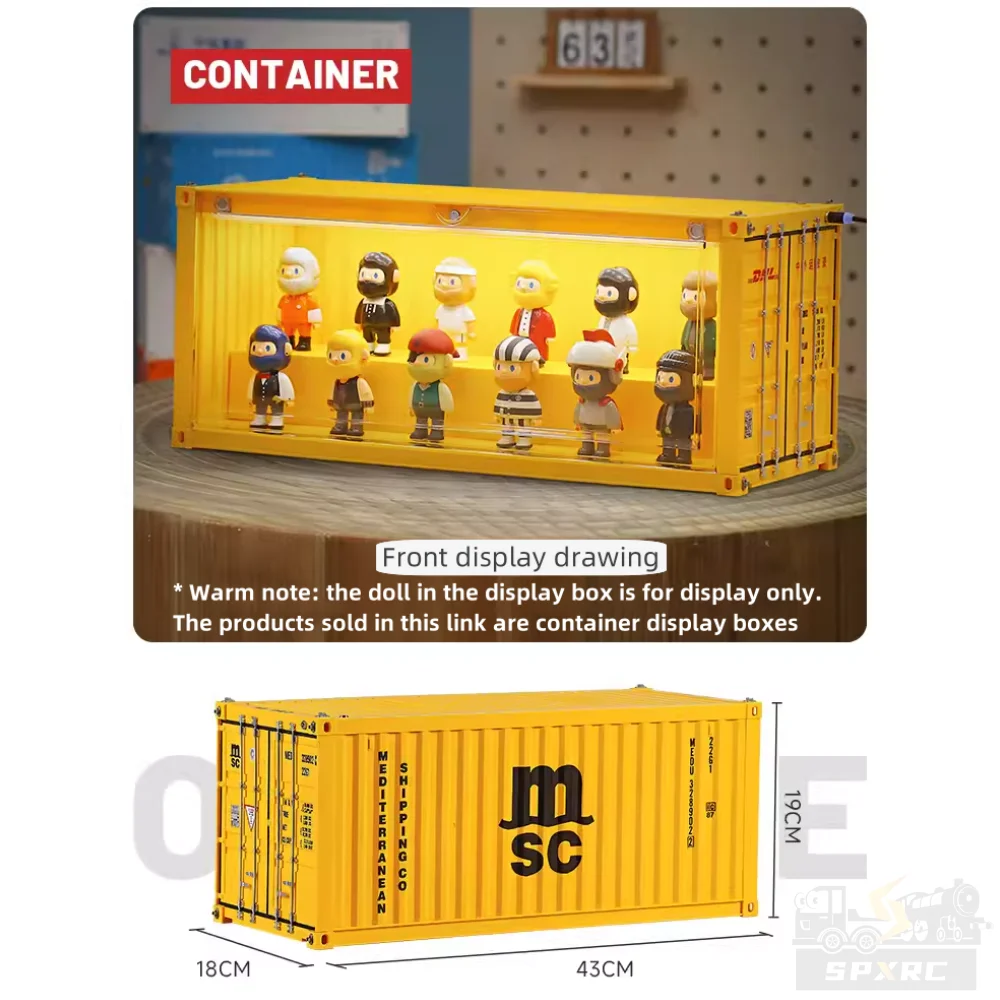 20-Foot-Container-Display-Storage-Blind-Dustproof-Box-Transparent-With ...