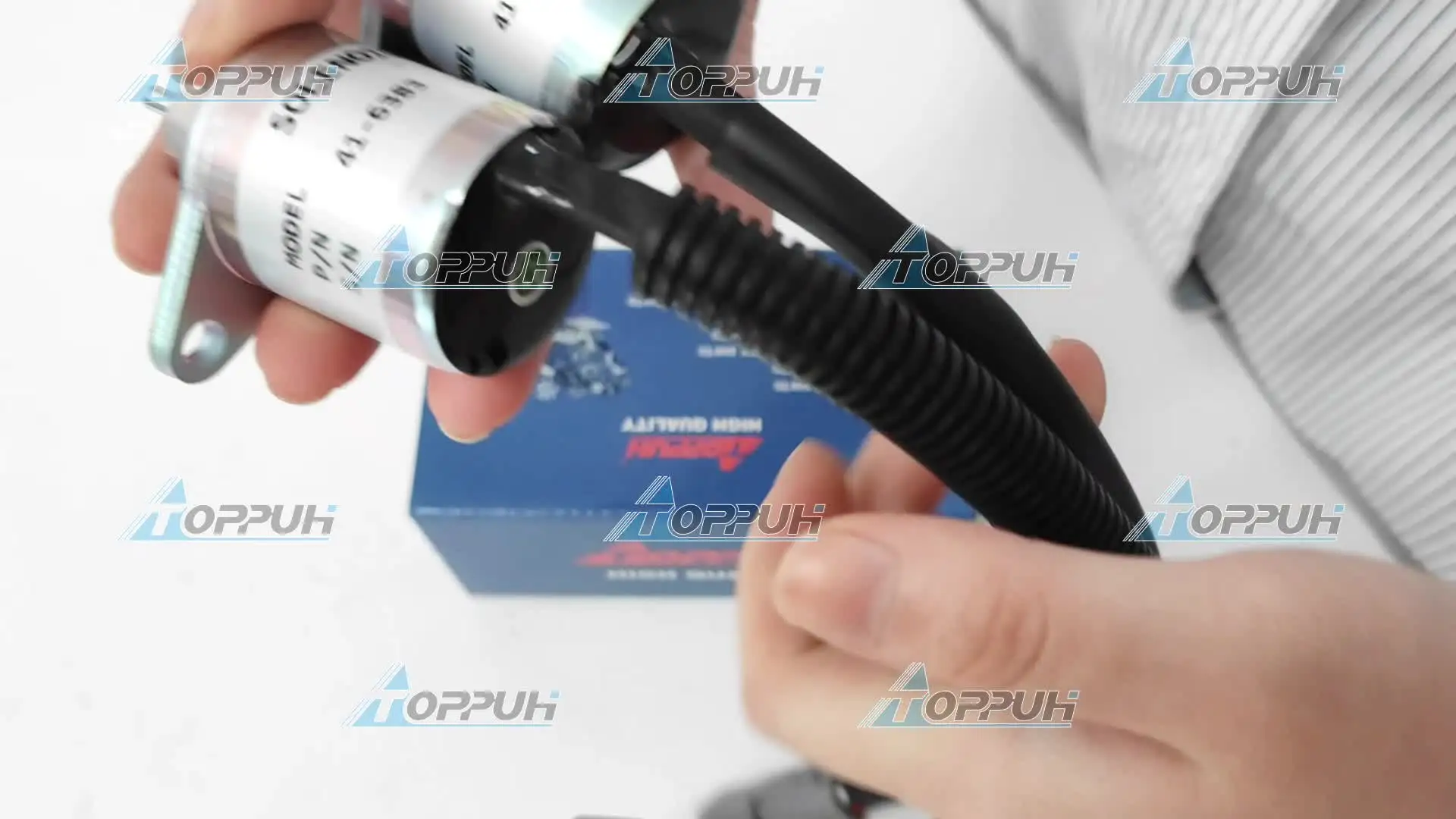 TK 41-6383 Соленоод остановки отключения 12 В для Thermo King Yanmar 41-4306 1503ES-12S5SUC11S SA-4920 SA-4564 SA-4817