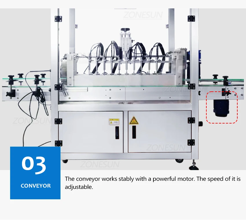 ZONESUN ZS-XPJ8 Автоматическая машина для ополаскивания анионов 8-головочная мойка Вода высокого давления для ополаскивания бутылок Очистка массового производства