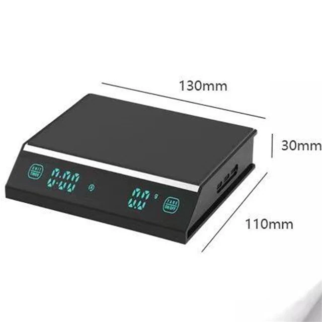 Elektronikus Konyhai Skála Precíziós Kávé Kalibrációs Időzítő Usb Töltés Háztartási Élelmiszer -Skála Tartozékok 3Kg/0,1G - Image 6