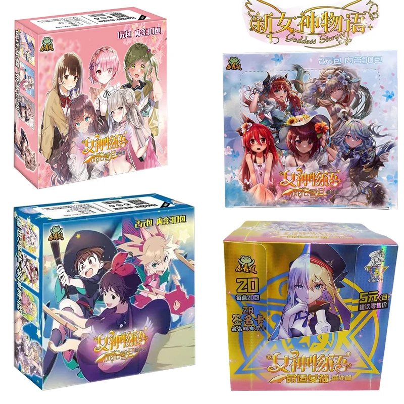 Goddess Story Cards Anime Girl Feast Booster Box Tcg Game Card Kids Table Toys Family Birthday Gift Collection card