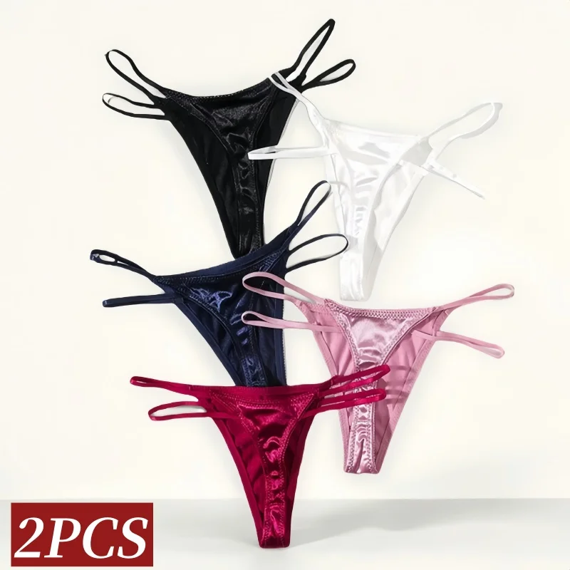 String Tanga Dames Lage Taille Ondergoed Kleur Gestreepte Slips