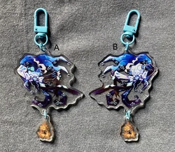 Charming Acrylic Keychain Set: Shadow Milk & Pure Vanilla Cookie Design (A)